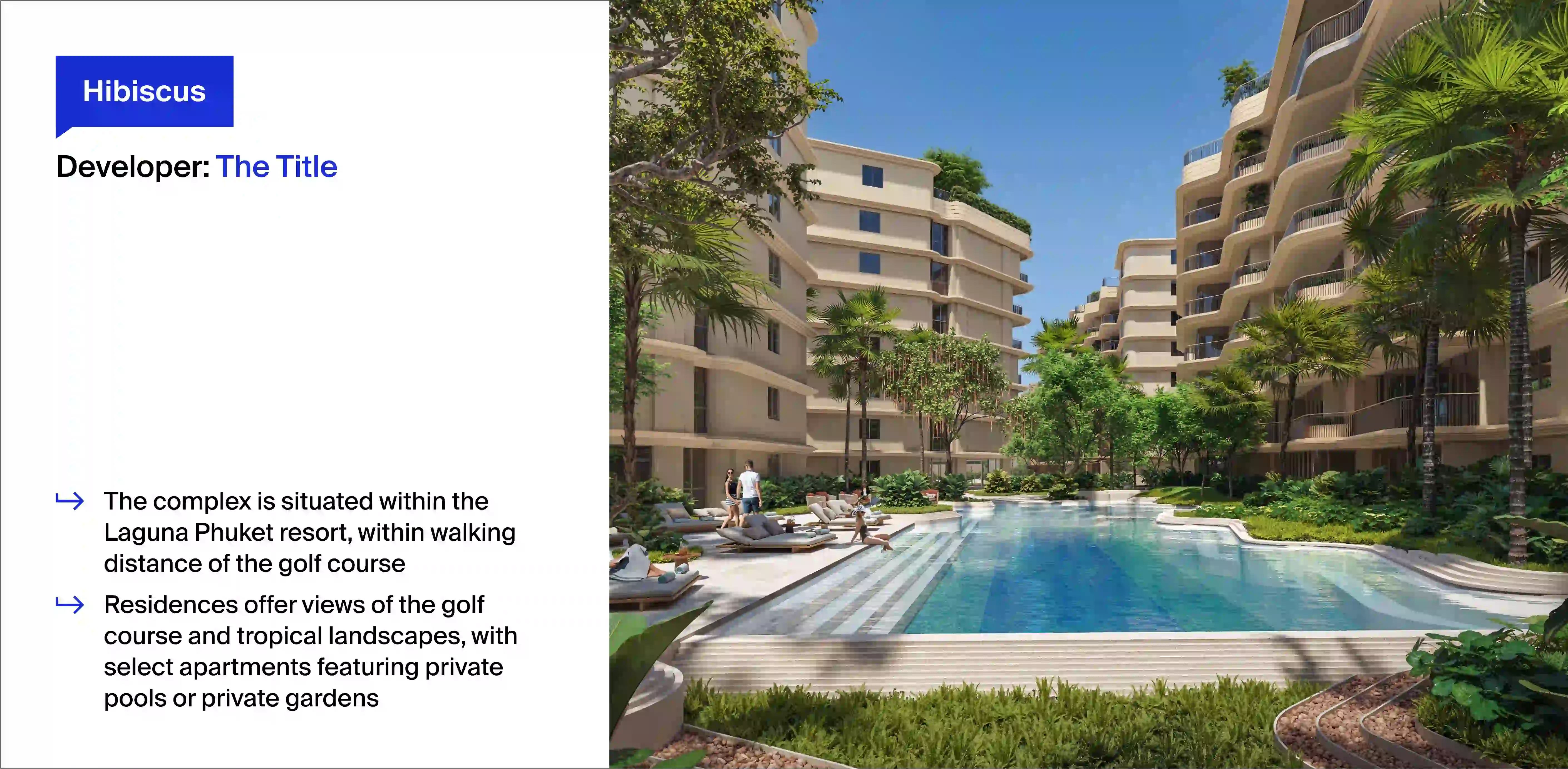 The Title Hibiscus project in Phuket