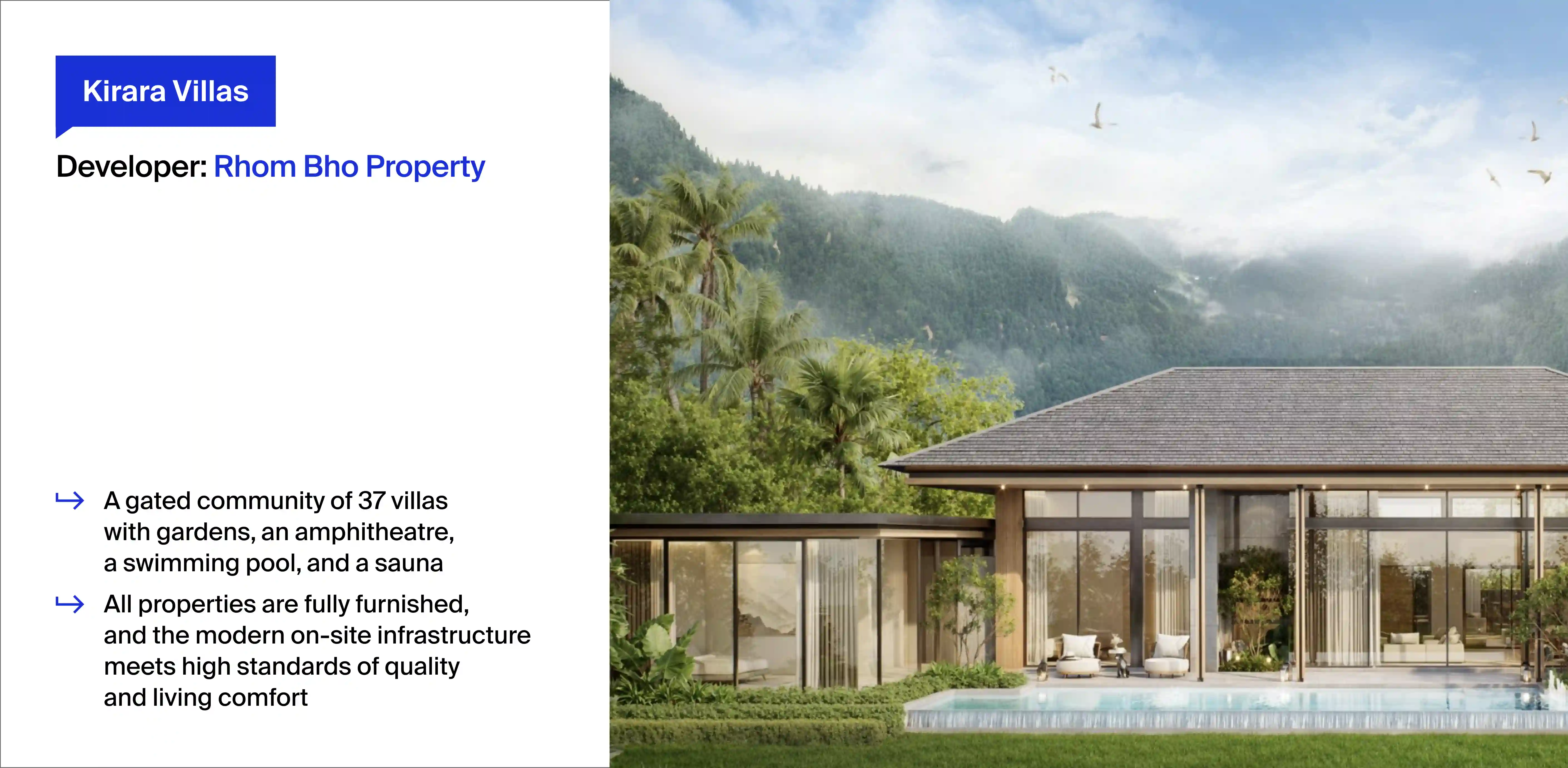 Kirara Villas project in Phuket
