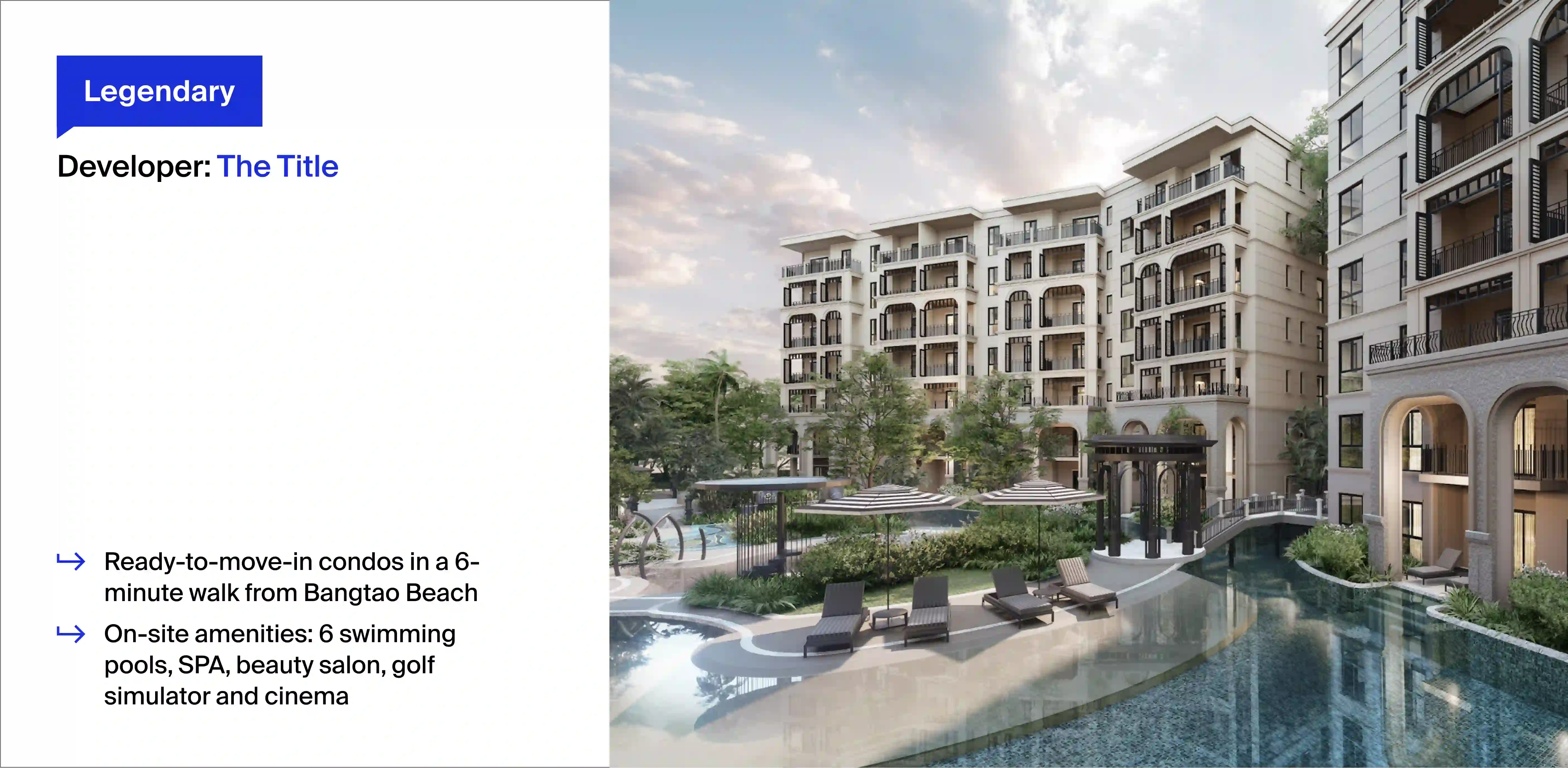 The Title Legendary project in Phuket