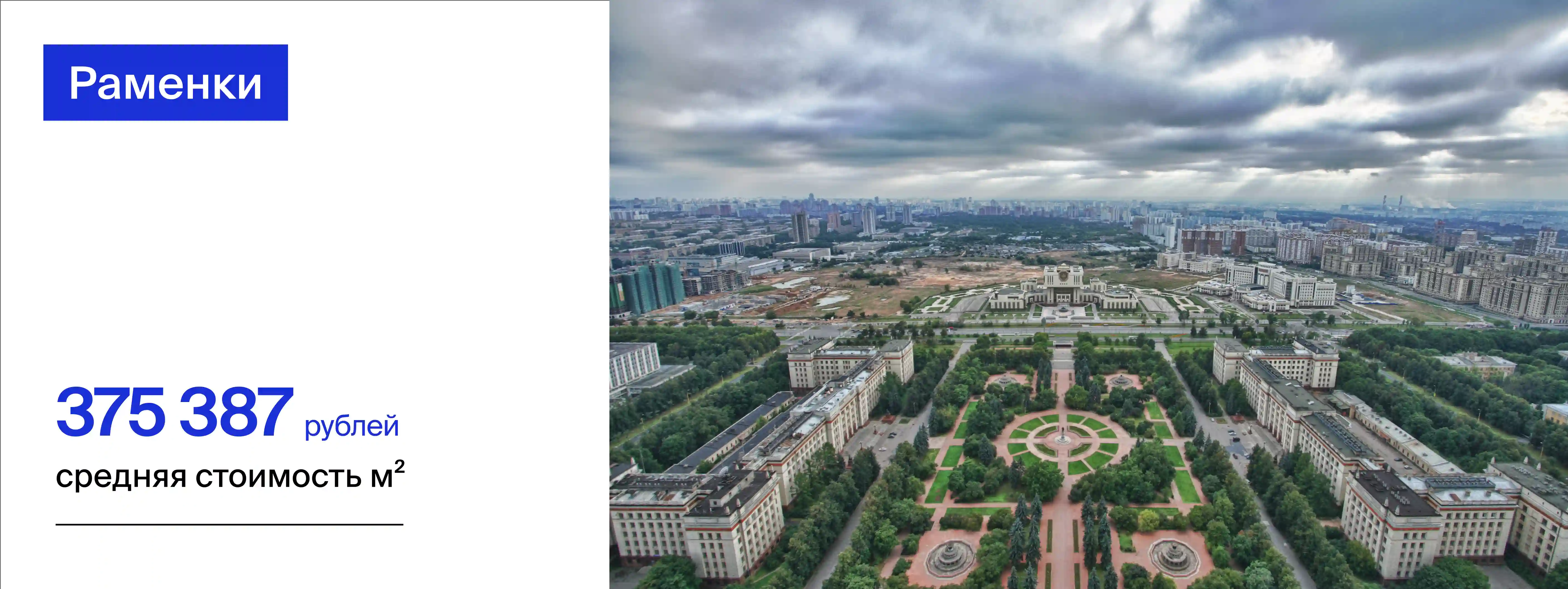 недвижимость в Раменках Москва